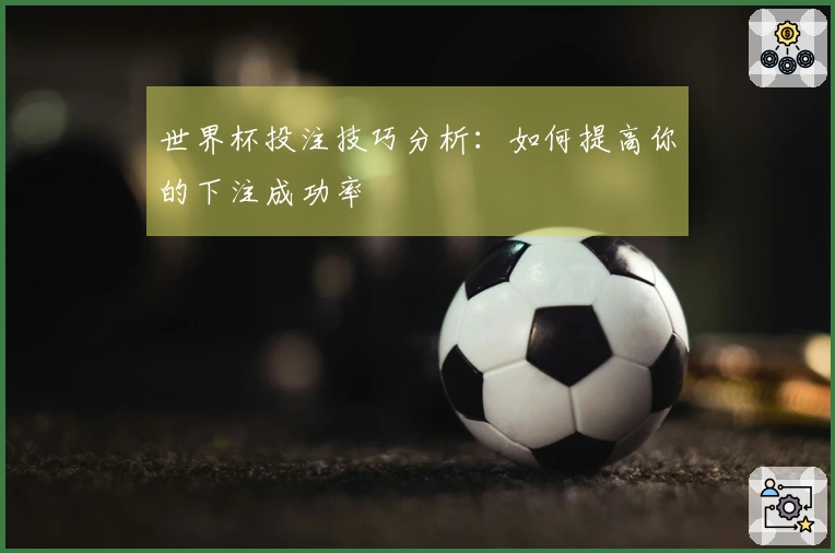 世界杯投注技巧分析：如何提高你的下注成功率