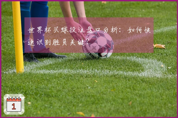 世界杯买球投注盘口分析：如何快速识别胜负关键？